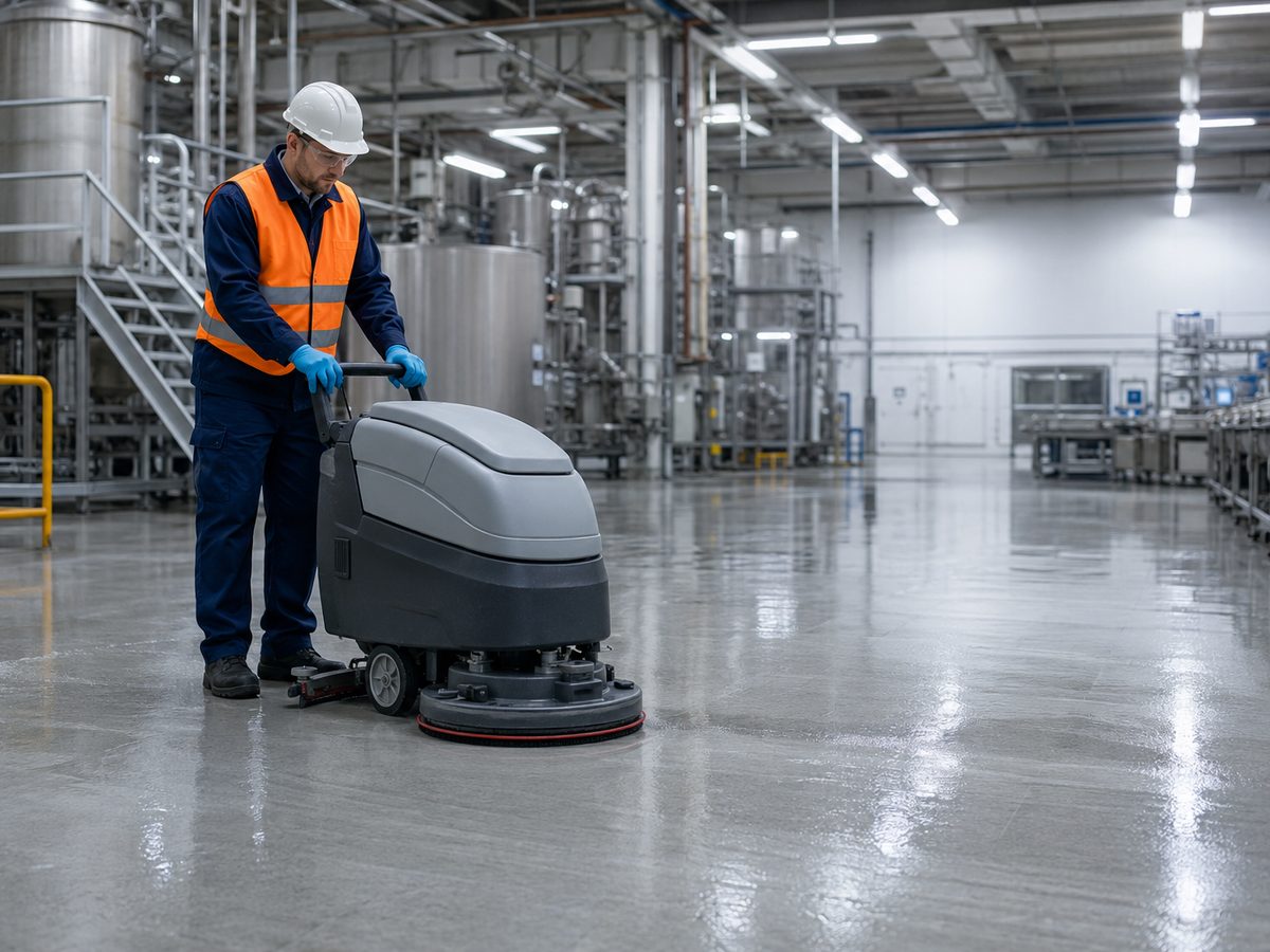 Limpieza profesional para instalaciones productivas